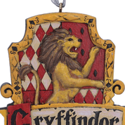 HARRY POTTER GRYFFINDOR CREST HANGING ORNAMENT 8CM - FIGUREN, LAMPEN