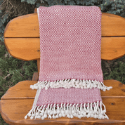 MERINO, WOOL BLANKET FROM THE BALKANS, ZIGZAG - WOOLEN BLANKETS, THE BALKANS