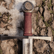 FLORAL ONE-HANDED SWORD ETCHED FULL TANG - MEDIEVAL SWORDS