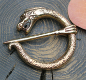 NIDHOGG, DRAGON BROCHE, BRONZE - OBJETS EN BRONZE