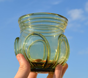 VIKING DRINKING VESSEL, BIRKA, VIII. CENTURY - HISTORICAL GLASS