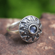 SLAVIC RING WITH IOLITE - RINGE