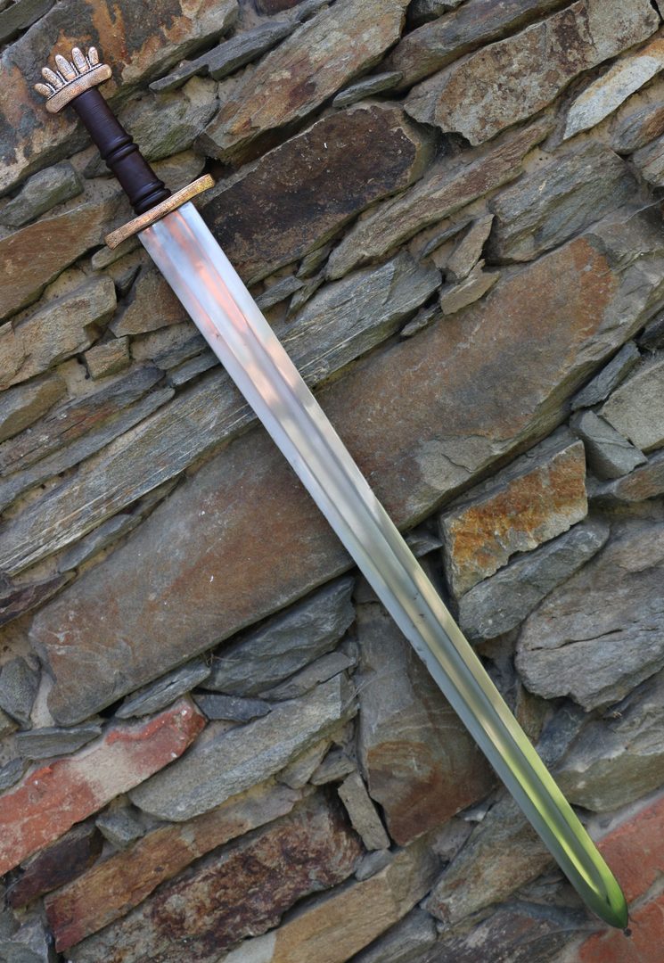 Épée viking d'acier de Damas - +queespadas