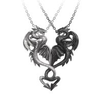 Necklace Draconic Tryst, Alchemy Gothic Wulflund