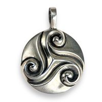 Bague Alliance Croix Celtique Triskel - Argent 925 Massif Rhodié - Taille 66, Neuf Avec étiquettes