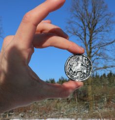 PERUN, Gott des Donners, slawische Statue
