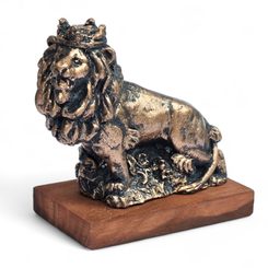 TSCHECHISCHER LÖWE, Statue