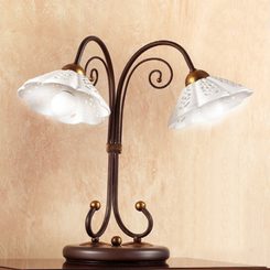 DOLOMITI, ITALIAN CERAMIC TABLE LAMP 2030.L2