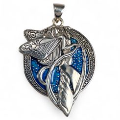 MIDNIGHT FAIRY, silver 925 pendant