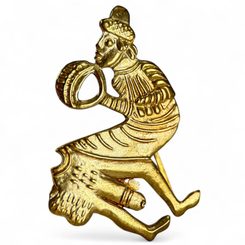 Spottdrossel, mittelalterliches Pilgerabzeichen