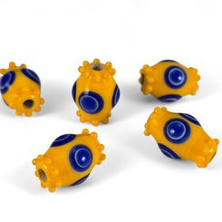 Celtic bead, replica - Lochovice, Bohemia