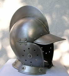 Medieval HELMET with Face Mask