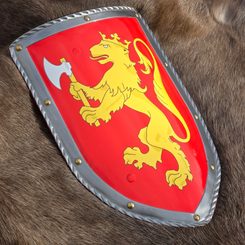 SCOTLAND, MEDIEVAL SHIELD - metal, handmade