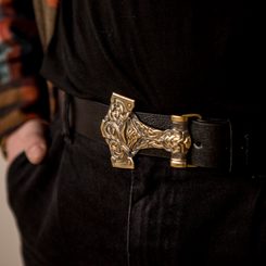 HEIMIR, Thor's Hammer, pendant, Damask steel