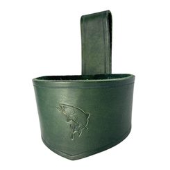 Porte-tasse en cuir de poisson, système Perunika