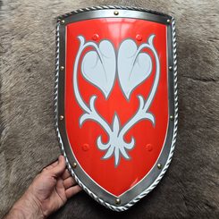 SCOTLAND, MEDIEVAL SHIELD - metal, handmade