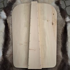 PAVISE shield, wooden body 50x60 cm