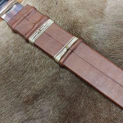 CORVUS, leather horn holder