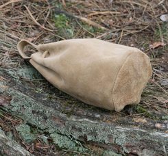 LEATHER POUCH, large, XL