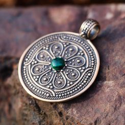 LUNITSA, IX. Century, Replica, pendant, silver 925