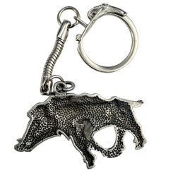 COLLACH - Celtic Boar pendant, bronze