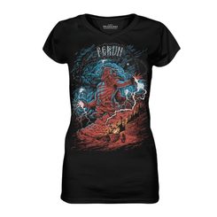 PERUN, Damen-T-Shirt farbig, Naav