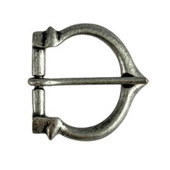 Historical clasp, zinc, antique silver