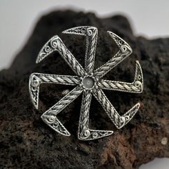 LUNITSA, IX. Century, Replica, pendant, silver 925