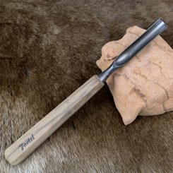 WOOD CHISEL, hand forged, type XIX
