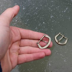 ELEGANT, belt buckle, brass