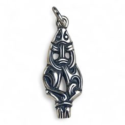 MARTEN, Viking pendant in Borre style, silver 925/1000