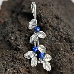 Druid Mistletoe, pendant, silver