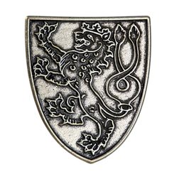Tschechischer Löwe, historisches Emblem - Abzeichen, Pin