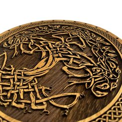 MEDIEVAL ROSE, coat of arms in shield 20cm