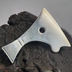 SLAVIC SOLAR CROSS, Empire of Moravia Magna, silver pendant, Ag 925