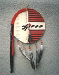 SHIELDS PLAINS INDIANS - Native American Shields - Rawhide