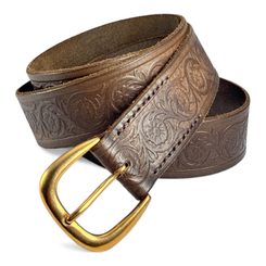 FLORES, ceinture belt, marron