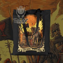AGAINST EVERYONE, Sac en tissu Hussite