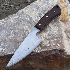 RUFUS, hand forged black knife