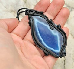 GRACIA - MEDIEVAL GOTHIC CROWN blue