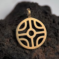 HISTORICAL PENDANT, bronze age, bronze