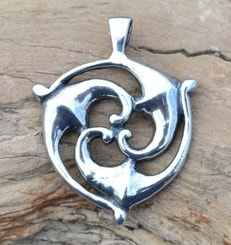 TRISKELION, southern Galia, pendant, silver 925