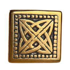 Glendalough Celtic Knot, bronze rivet