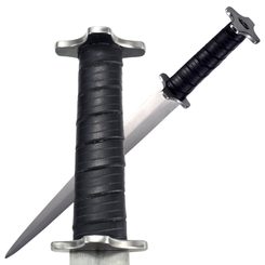 RONDEL DAGGER, 14th century, sharp decorative replica