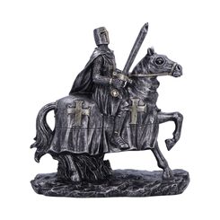 Knight, Templar, figure, mounted rider