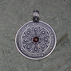 KIRA, Anhänger, Silber 925 Granat