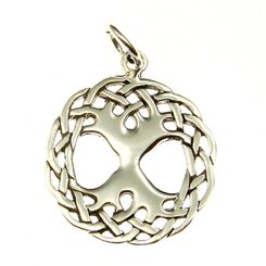 ARBOR VITAE, tree of life, small silver pendant Ag 925