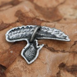 Three elements, triskelion, triskele, pewter pendant