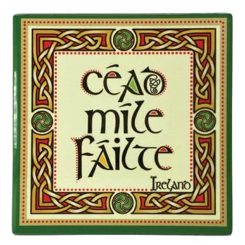Ceramic coaster, Céad Míle Fáilte