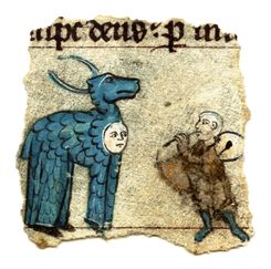 Medieval pin Lepus Armatus